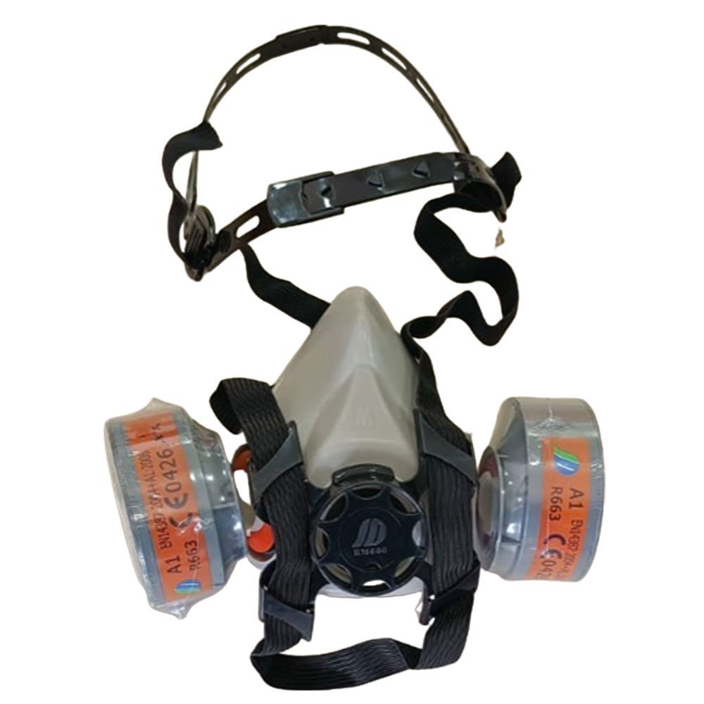 EN140 Half face reusable respirator mask, Model Name/Number: EN150, Inorganic Gas