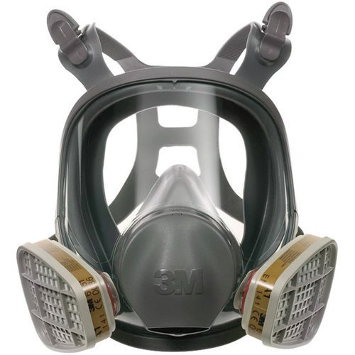 Rubber Respiratory 3M Full Face Mask Respirator, Model Name/Number: 6800
