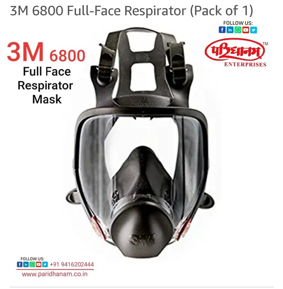 3m 6800 Full Face Respiratory Mask, MEDICAL