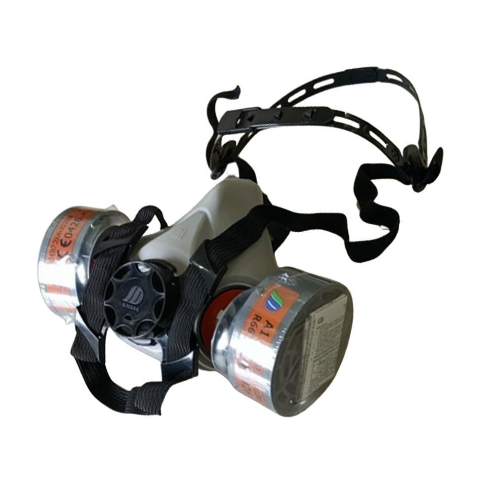 EN140 Dual Cartridge Half Face Mask, Inorganic Gas