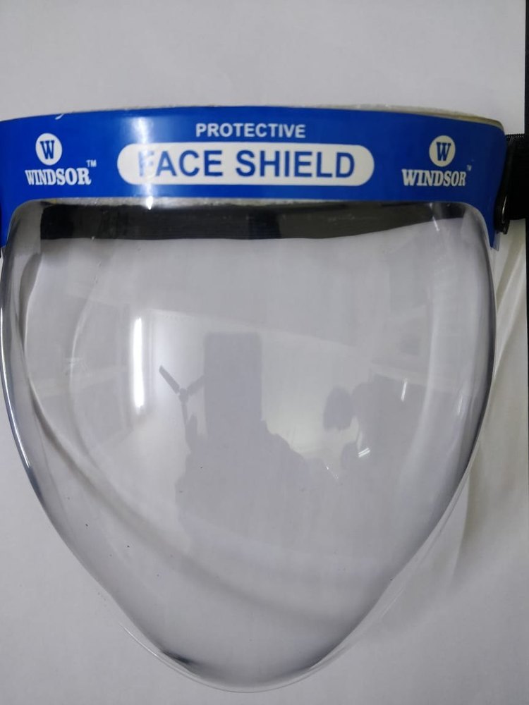 Plastic Polycarbonate Face Shield, Medium