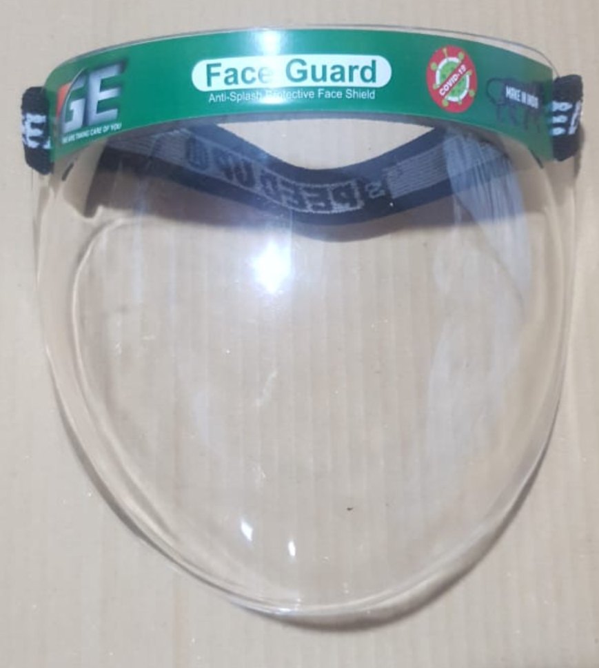 Plastic Polycarbonate Bubble Face Shield