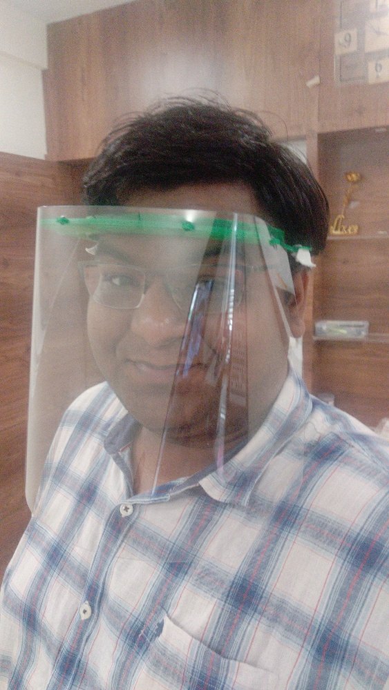 Plastic Polycarbonate Shield, Medium
