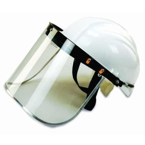 Safety Polycarbonate Face Shield, 8 x 15 1/2 mm, Visor Thickness: Thickness: 1.0 mm