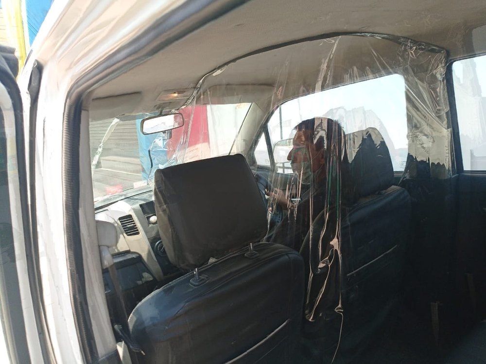 Car Driver Partition, Visor Thickness: .125-.50mm