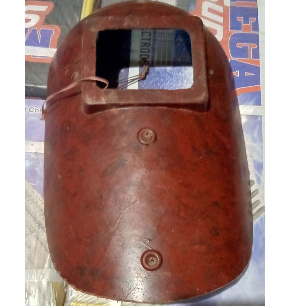 Fiber Welding Hand Shield, Visor Thickness: 4 mm, Size: Large