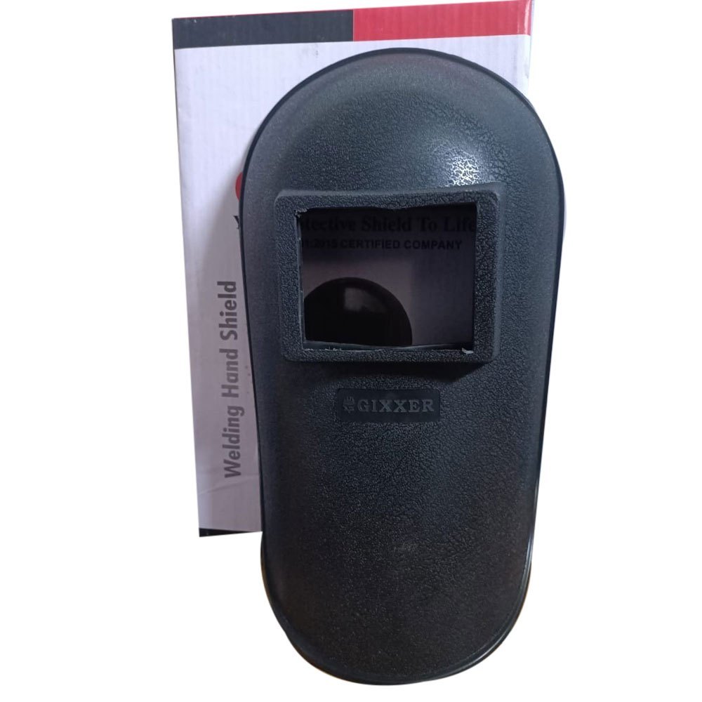 Plastic Gixxer Welding Hand Shield, Visor Thickness: 3 mm, Size: Medium
