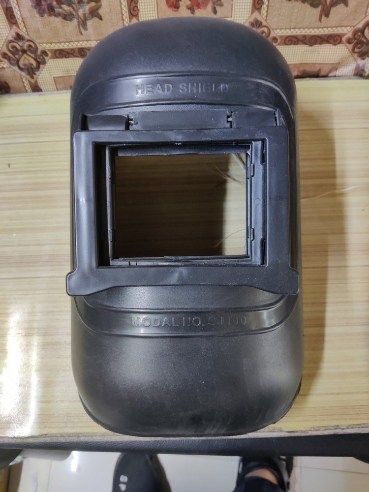 Auto Coloured Face Sheild Welding, Visor Thickness: 10 MM, Size: FREE SIZE