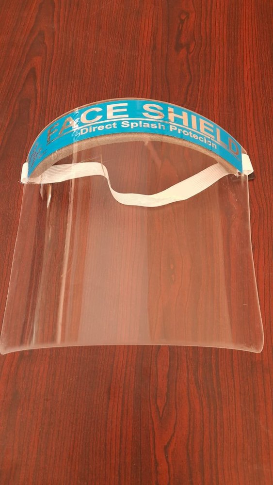 Protective Face Shield, For Safety Purpose, Visor Thickness: 450 Micron