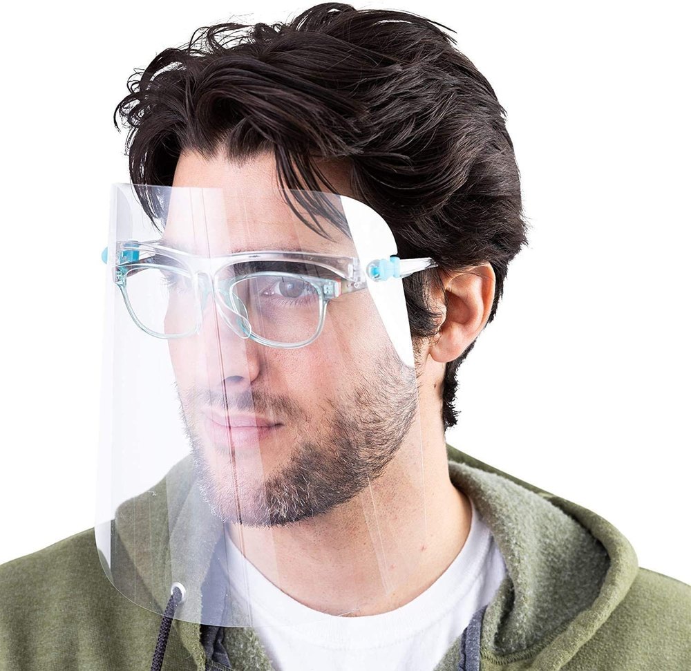 Plastic Face Shield, For Protection And Fashion