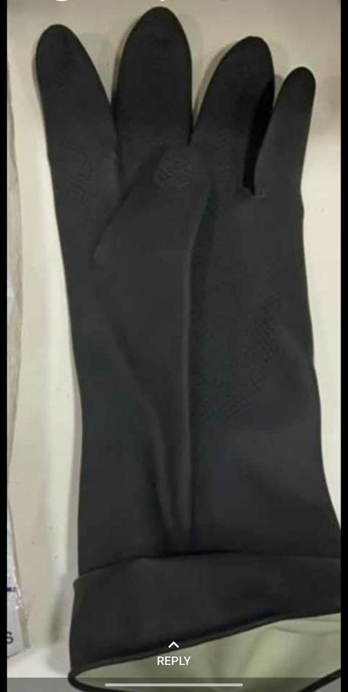 Acid And Alkali Proof Rubber Hand Glove