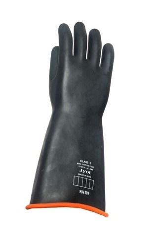Unisex Black Alkali Resistant Gloves