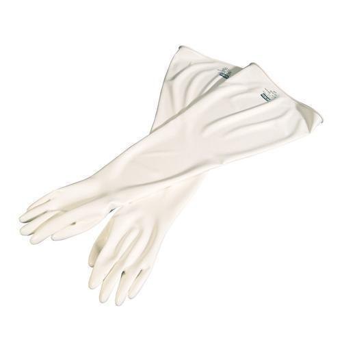 white HYPALON GLOVE, Size: Large