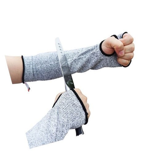Polyester Cut Resistant Sleeve Protectors, Packaging Type: 1 Pair Each Packet