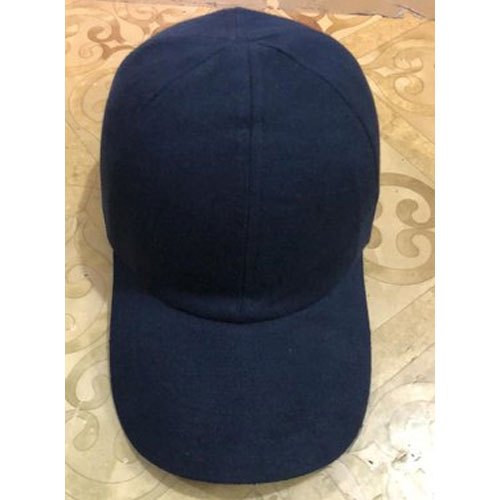 Blue Polyester Safety Bump Cap, Size: Medium