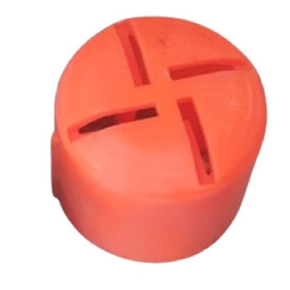 PVC Iron Safety Cap, For Industrial, Construction, Size: Medium