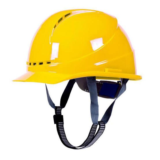 Yellow Head Protection Hard Hat