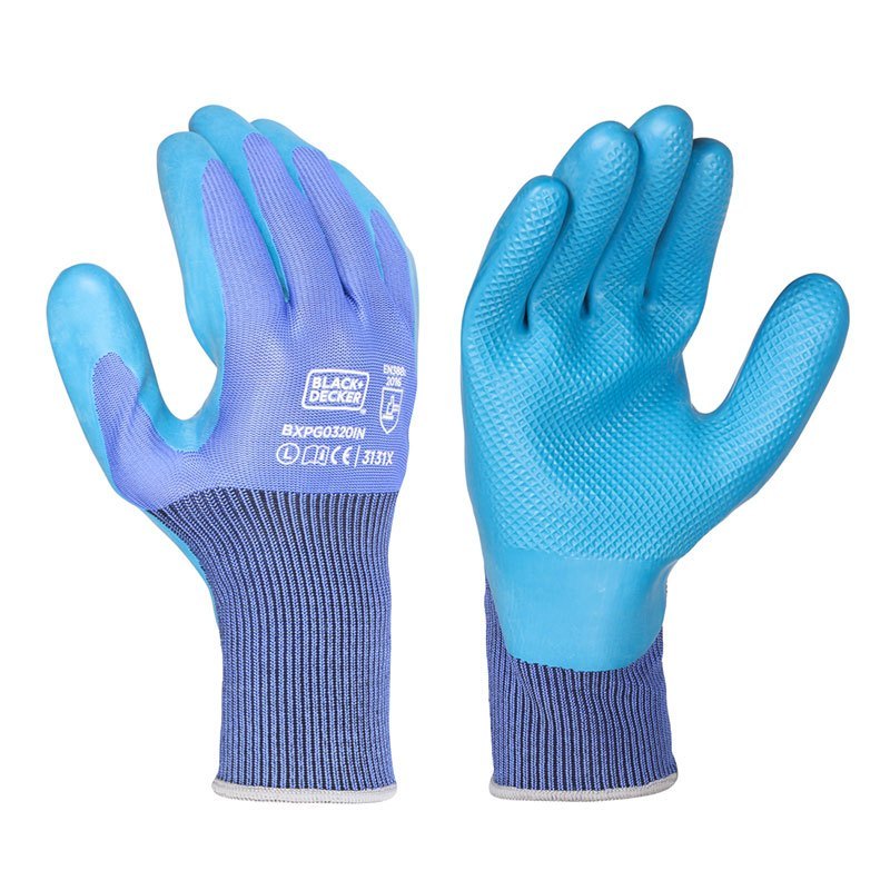 For Industrial Black + Decker BXPG0320IN Gloves Against Mechanical Risk