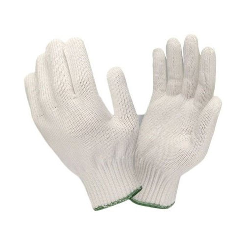 Mill Cotton Knitted Safety Hand Glove