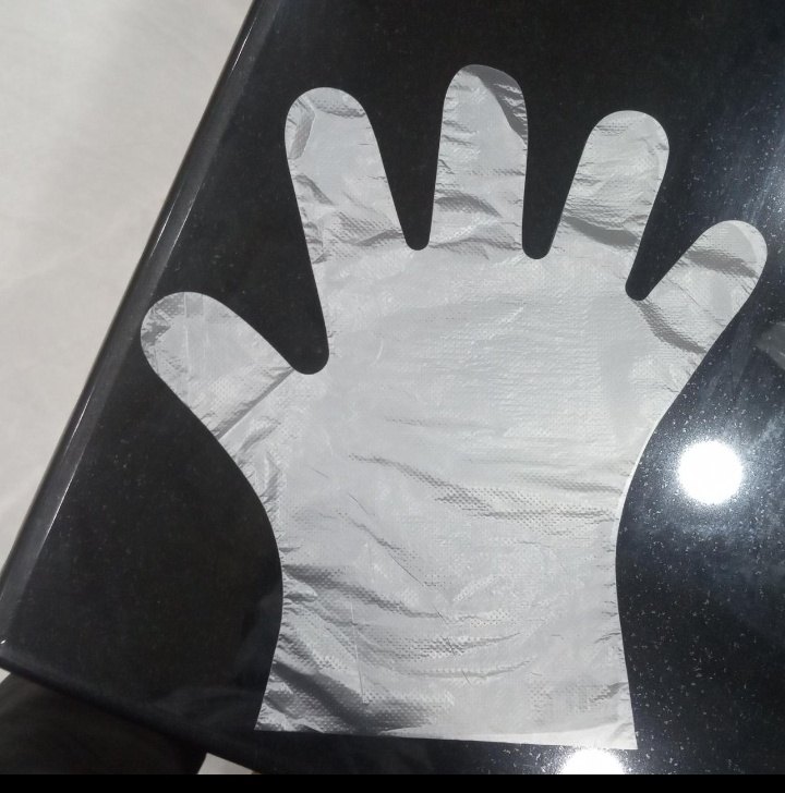 ISO PE Poly Cotton Knitted Gloves