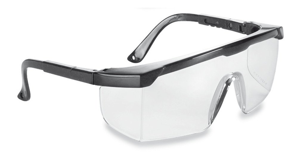 MEDICARE Polycarbonate Safety Glasses, Frame Type: Plastic