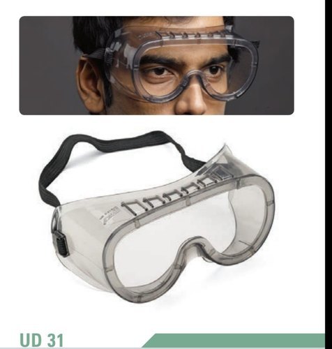 Generic Polycarbonate Chemical Splash Goggle, Frame Type: Elastic Band, En 166
