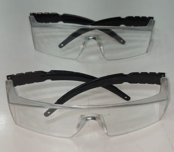 Glass Disposable Safety Goggles, Frame Type: Plastic
