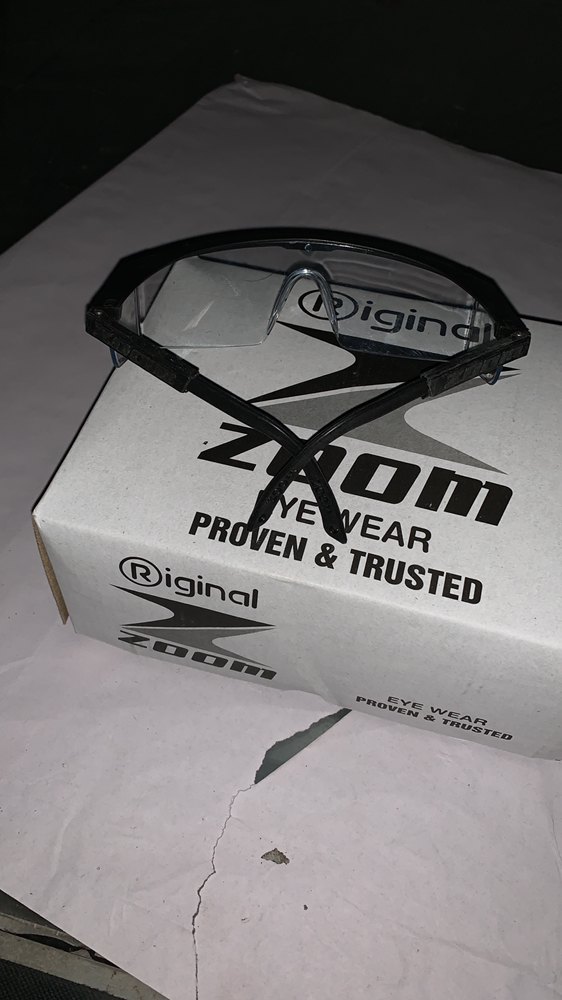 Top Rim Type Polycarbonate Zoom Safety Goggles, Frame Type: Plastic