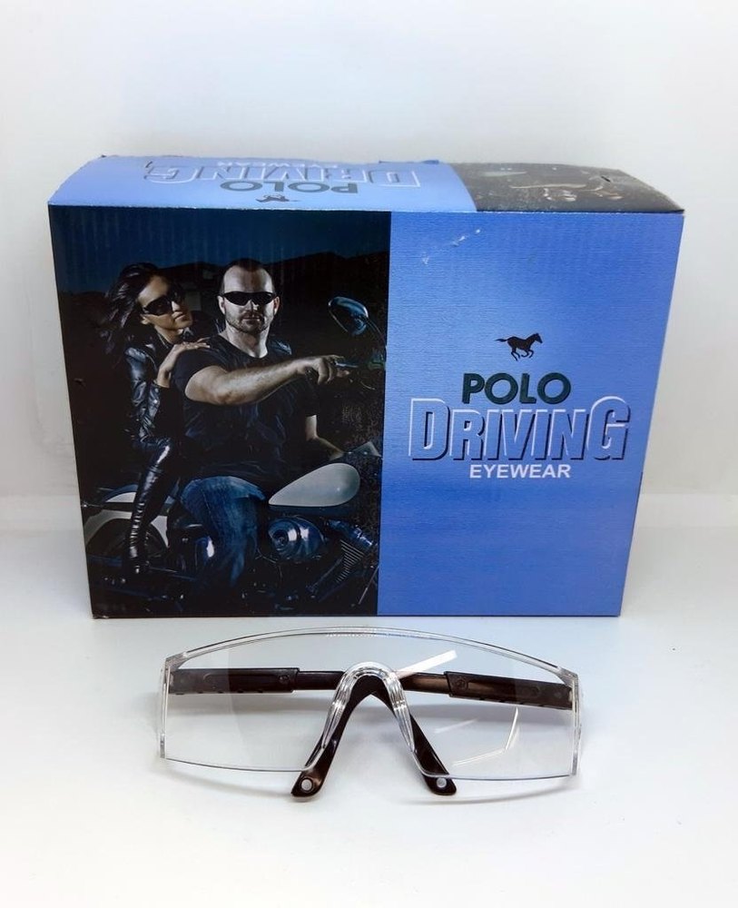 Polycarbonate Transparent Multipurpose Safety Goggles, Model Name/Number: Polo Driving