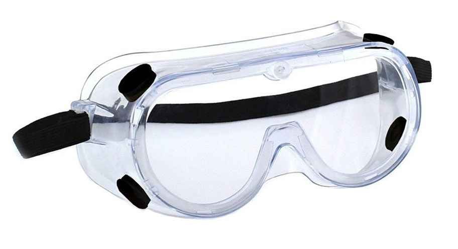 Transparent Zero-power Cleanroom Goggles, Ansi Z87.1