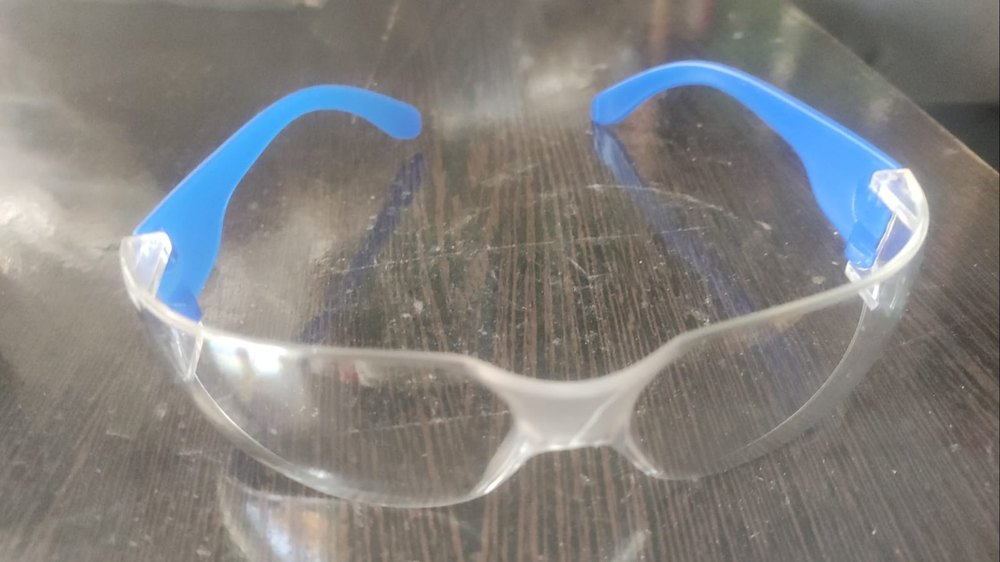 Polycarbonate Fire Safety Goggles, Size: Free, Frame Type: Plastic