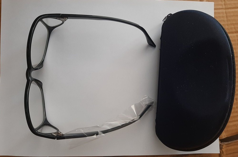 Black Lead Goggle Front & Side Protection