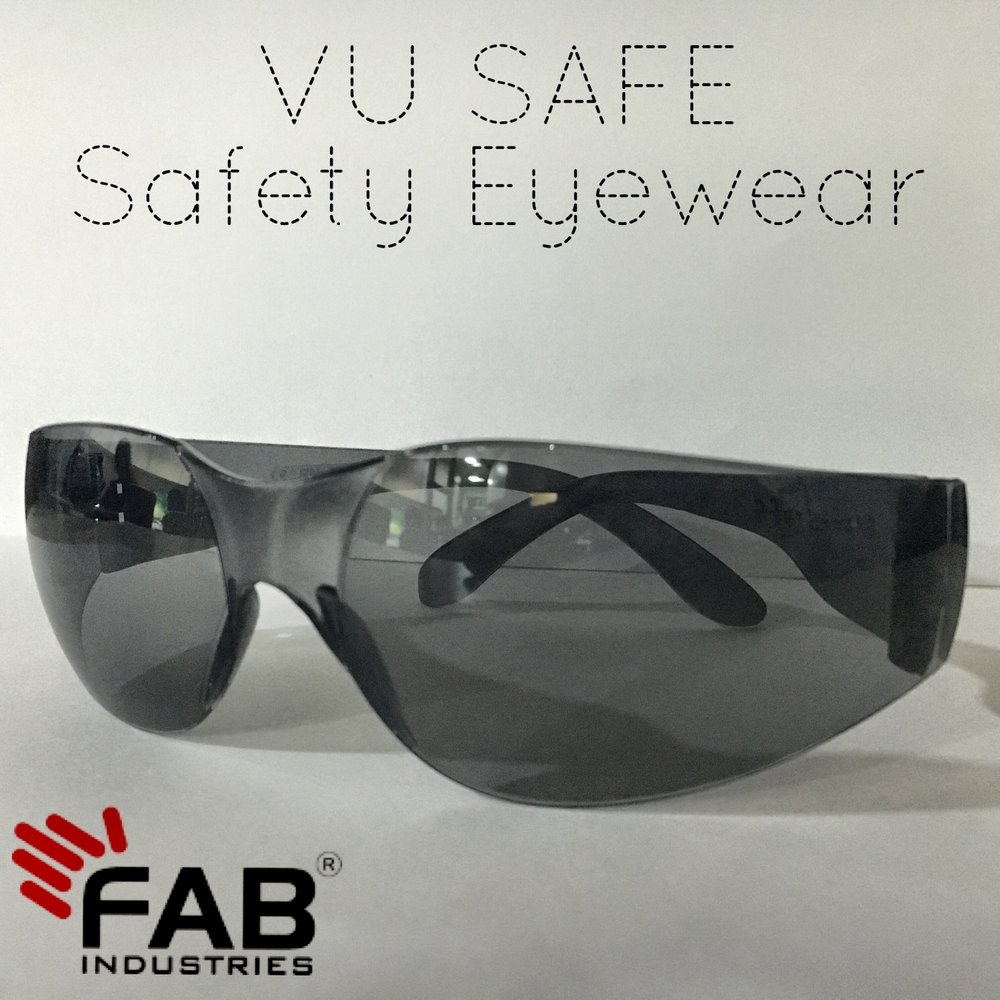 Black VU Safe Safety Eyewear