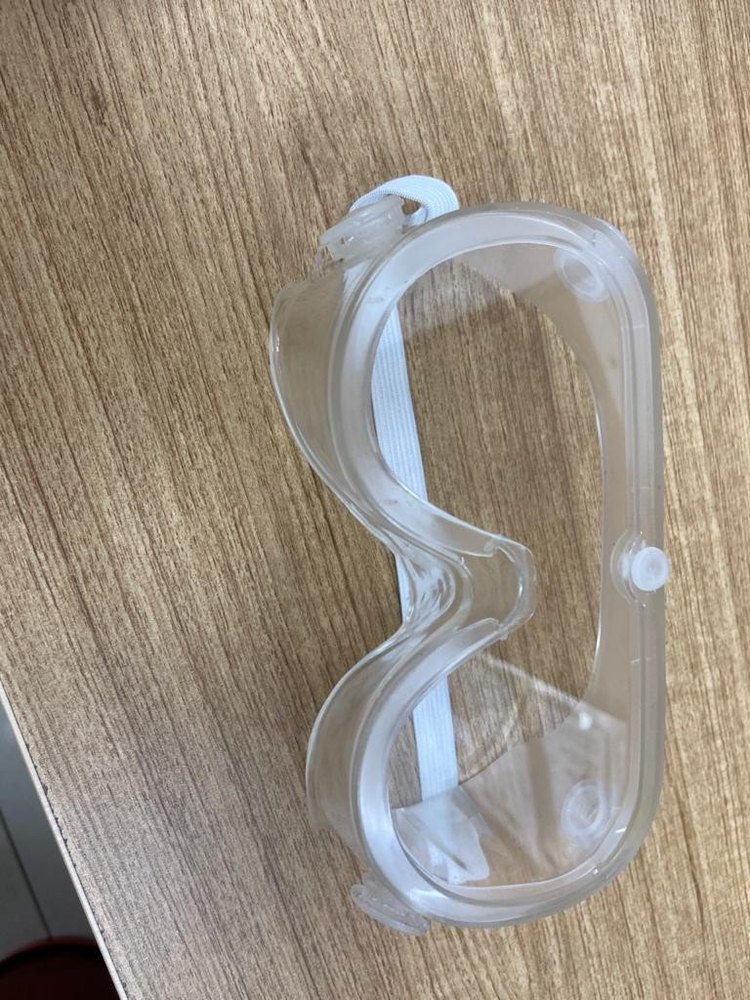 Polycarbonate Zoom Safety Goggle, For Protect For Dust Viruses, Frame Type: Plastic