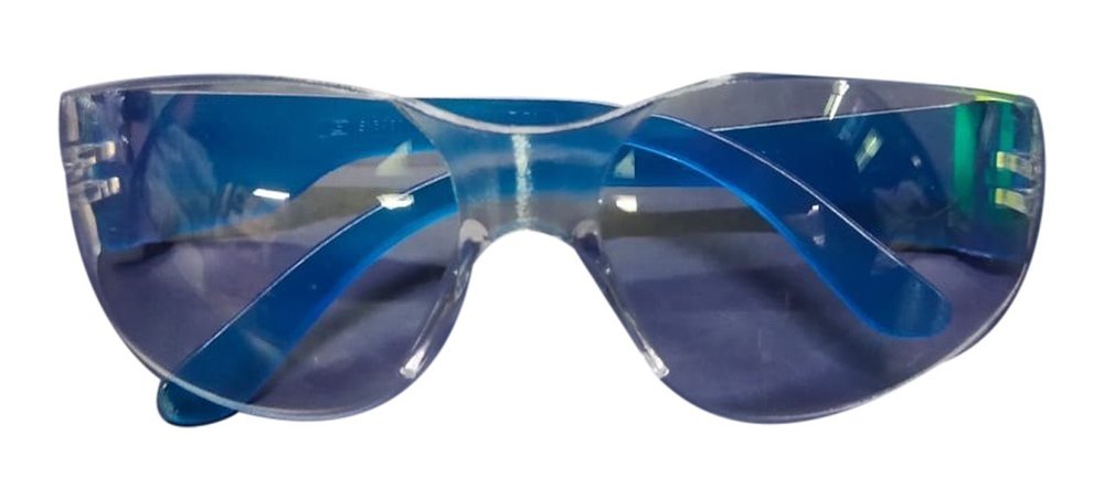 Polycarbonate Blue Lightweight Safety Spectacle