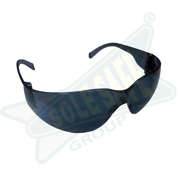 Karam Smoke Lens Safety Goggles, Size: Universal