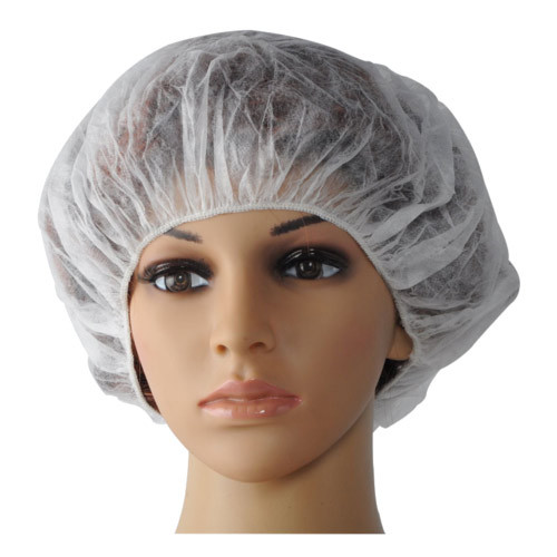 White Non Woven Medical Cap