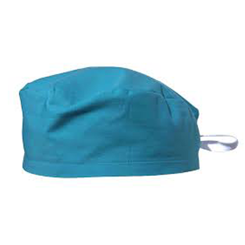 Blue, Green Etc. Non Woven, Cotton Surgical Cap, Model Name/Number: 204, 205, Size: 18 To 24 Inches (diameter)