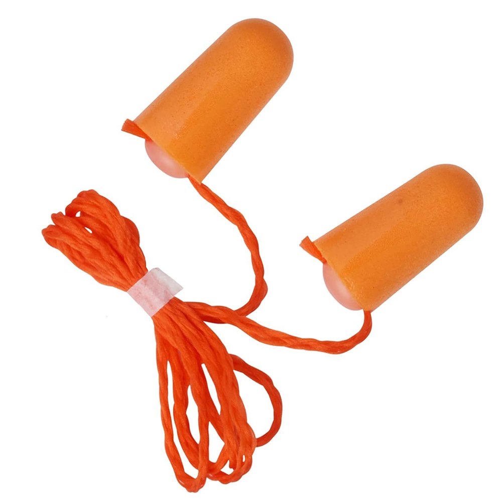 Orange Polyurethane 3M Ear Plug, Foam, Model Name/Number: 110