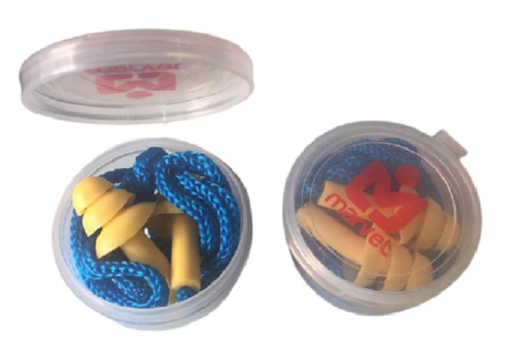 Marval Orange Reusable Ear Plug, For Industrial, Size: Regular