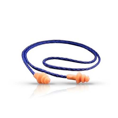 3M 1270 Corded Reusable Noise Reduction Ear Plugs, Size: 3 X 2 Cm