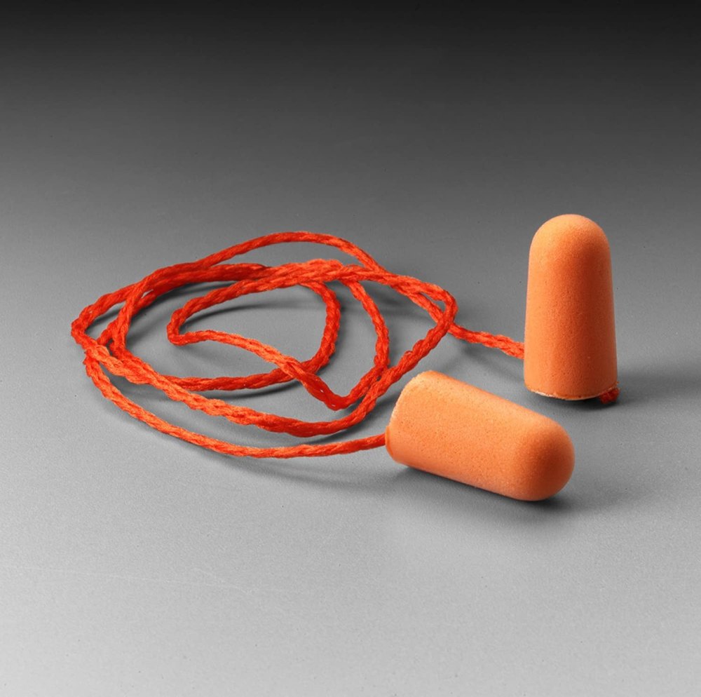 Orange 3M Ear Plug, For Noise Reduction