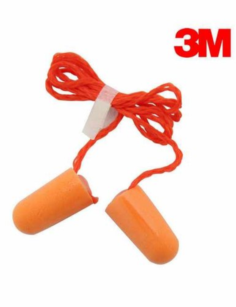 Orange Plastic 3M 1110 Corded Ear Plug