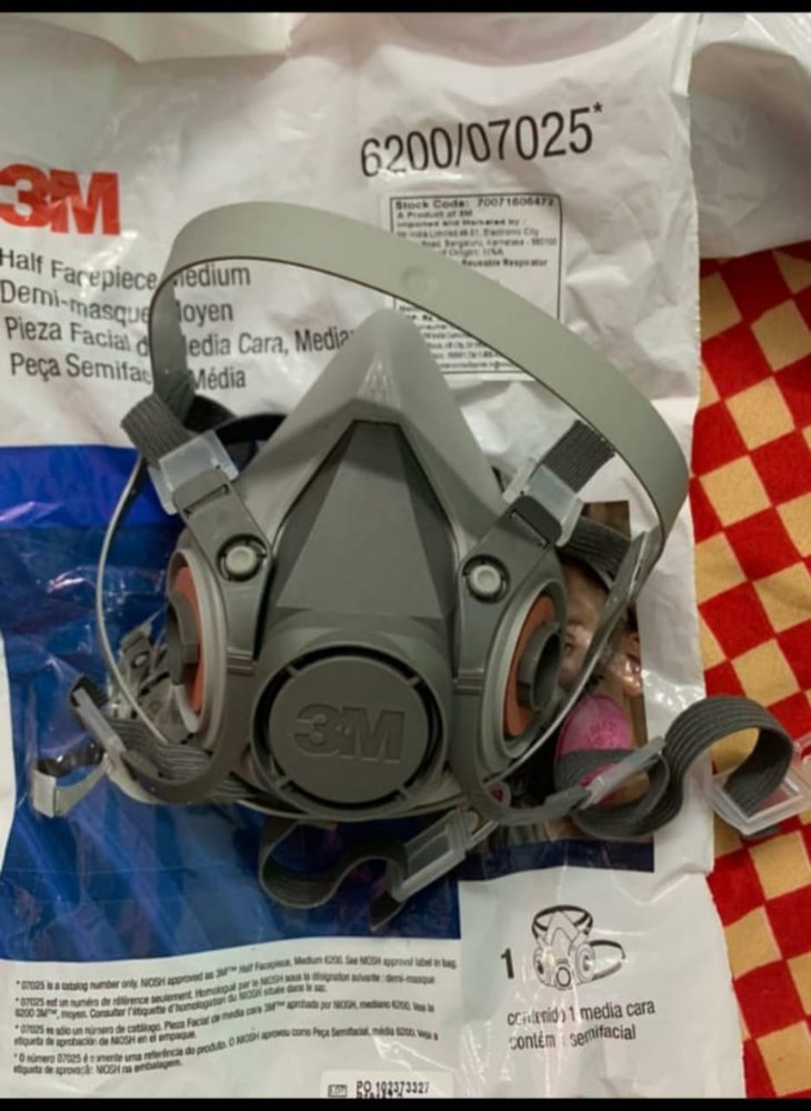 6200 & 7502 3M Half Face Reusable Respirator