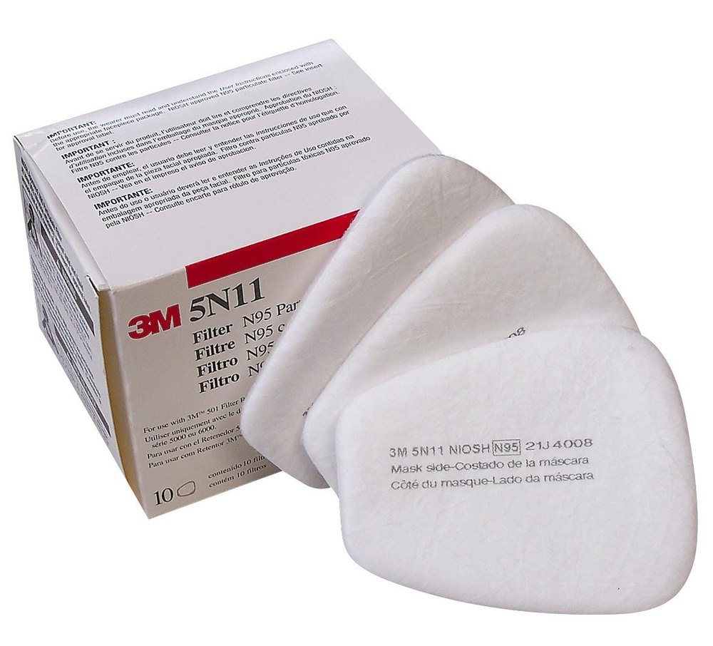 Polyester White 3M 5N11 Dust Spray Prefilter, For Industrial