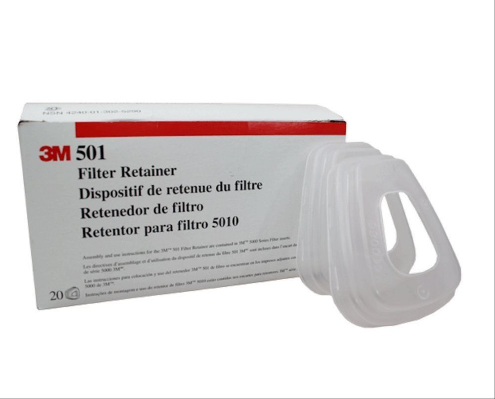 Polypropylene White 3m Filter Retainer 501