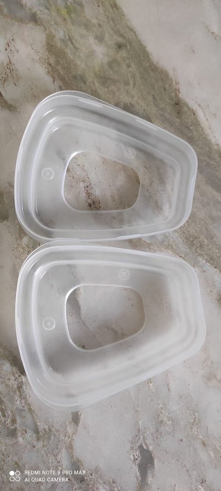Plastic White 3m Filter Retainer 501, For Industrial, dust particulate