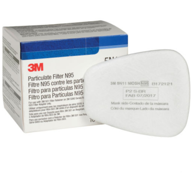 Reusable 3m 5n11 Particulate Filter, Certification: Niosh