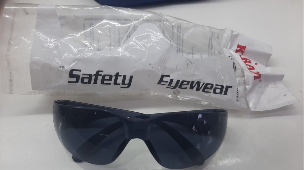 Polycarbonate KARAM SAFETY GOGGLES, Frame Type: Plastic