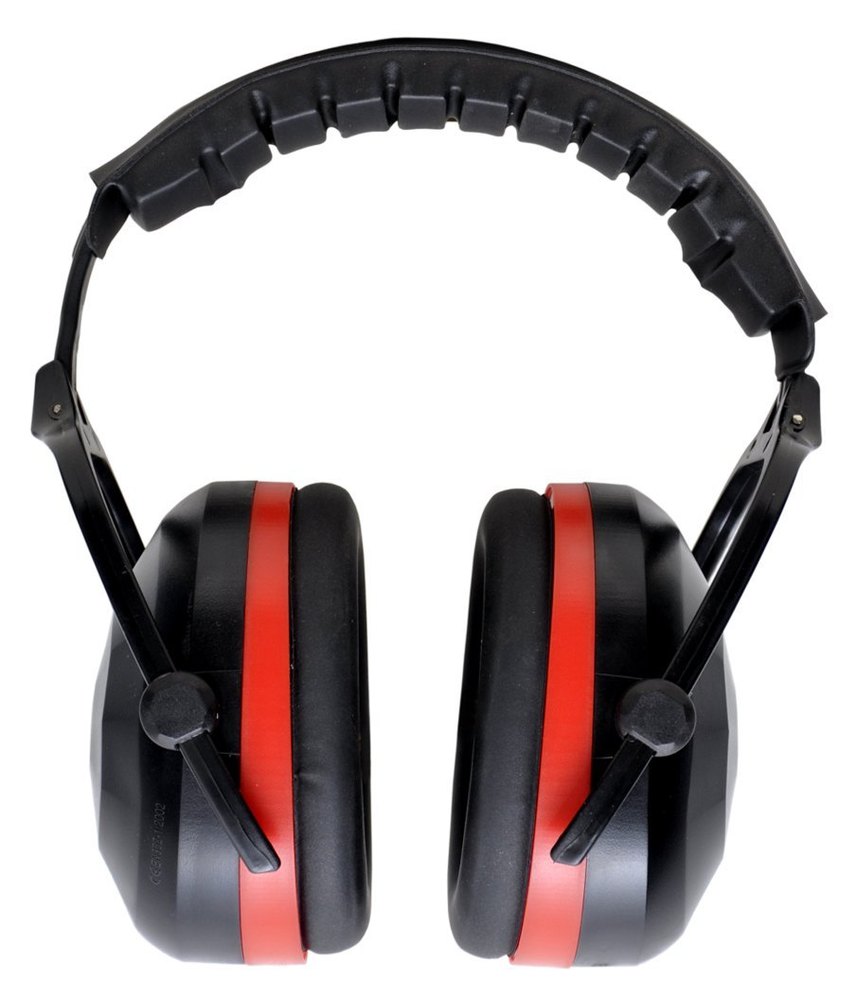 Red Plastic KARAM EARMUFF EP22, For Ear Protection